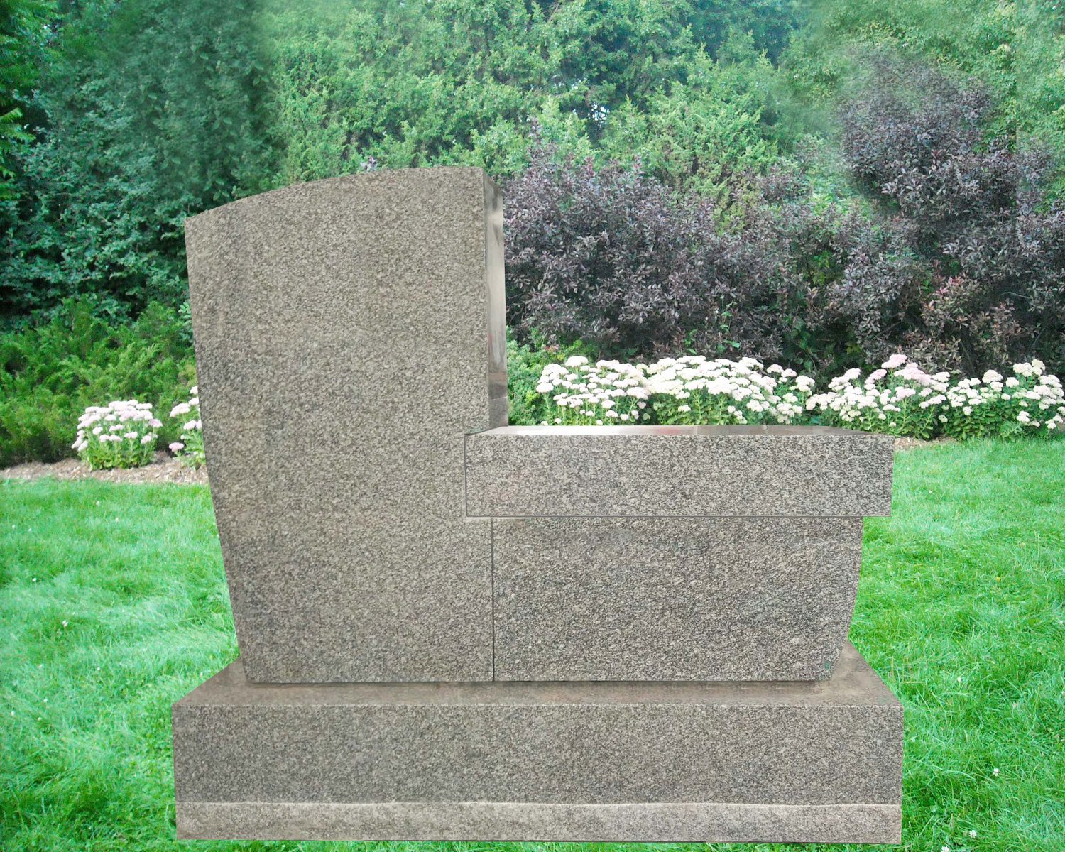 EG-17-305-922 / Imperial Gray / Bench with Die & Pedestal